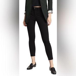 L’AGENCE Margot High Rise Skinny in Black Fog 24